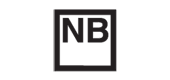 NB logo in black square