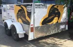 Hartwell Motorcycle Club Truck Stickers - Melbourne